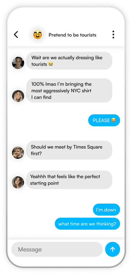 Chat with people in your plan